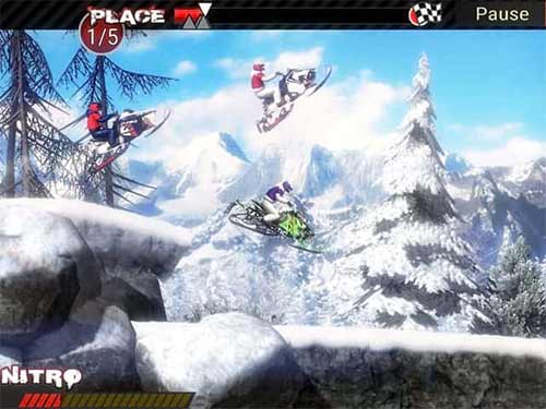 تحميل لعبة سباق موتوسيكلات الجليد Snowmobile Extreme Racing للكمبيوتر مجانا