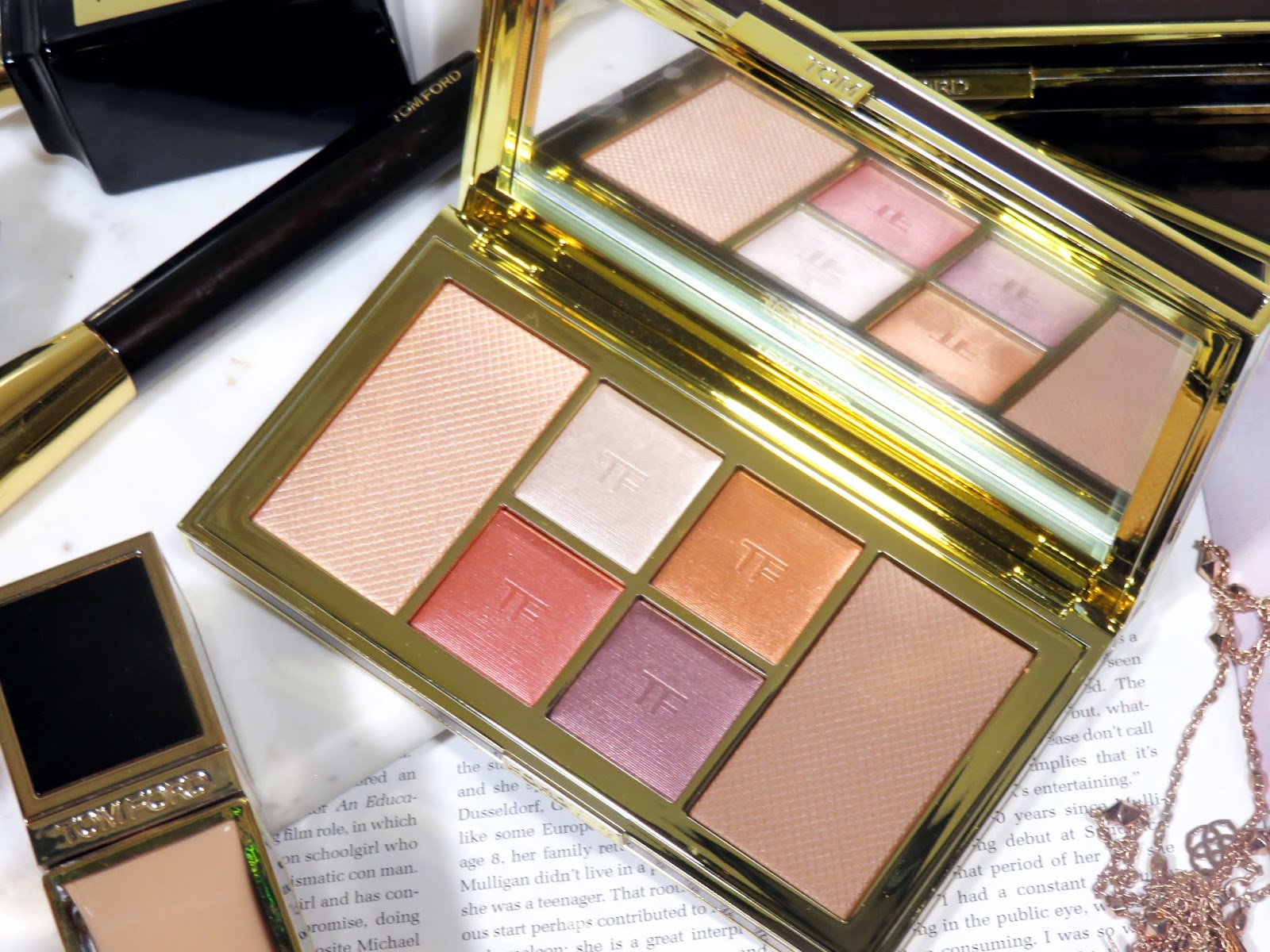 Tom Ford Shade and Illuminate Face & Eye Palette in Red Harness Review and Swatches