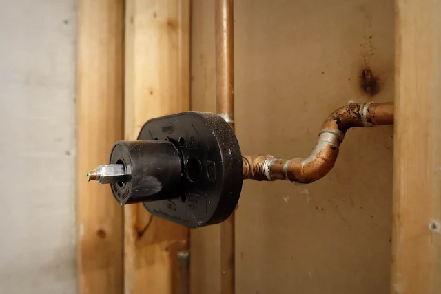 mixer valve shower handle plumber plumbing new