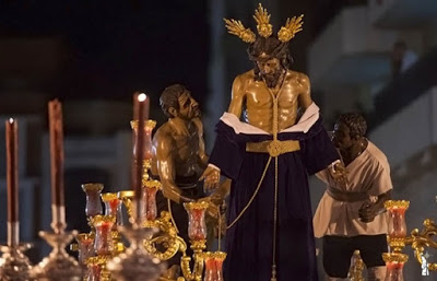 La Hermandad de los Mutilados de Huelva instala el paso de Misterio en la Iglesia tal y como lo concibió su autor La Hermandad de los Mutilados de Huelva instala el paso de Misterio en la Iglesia tal y como lo concibió su autor