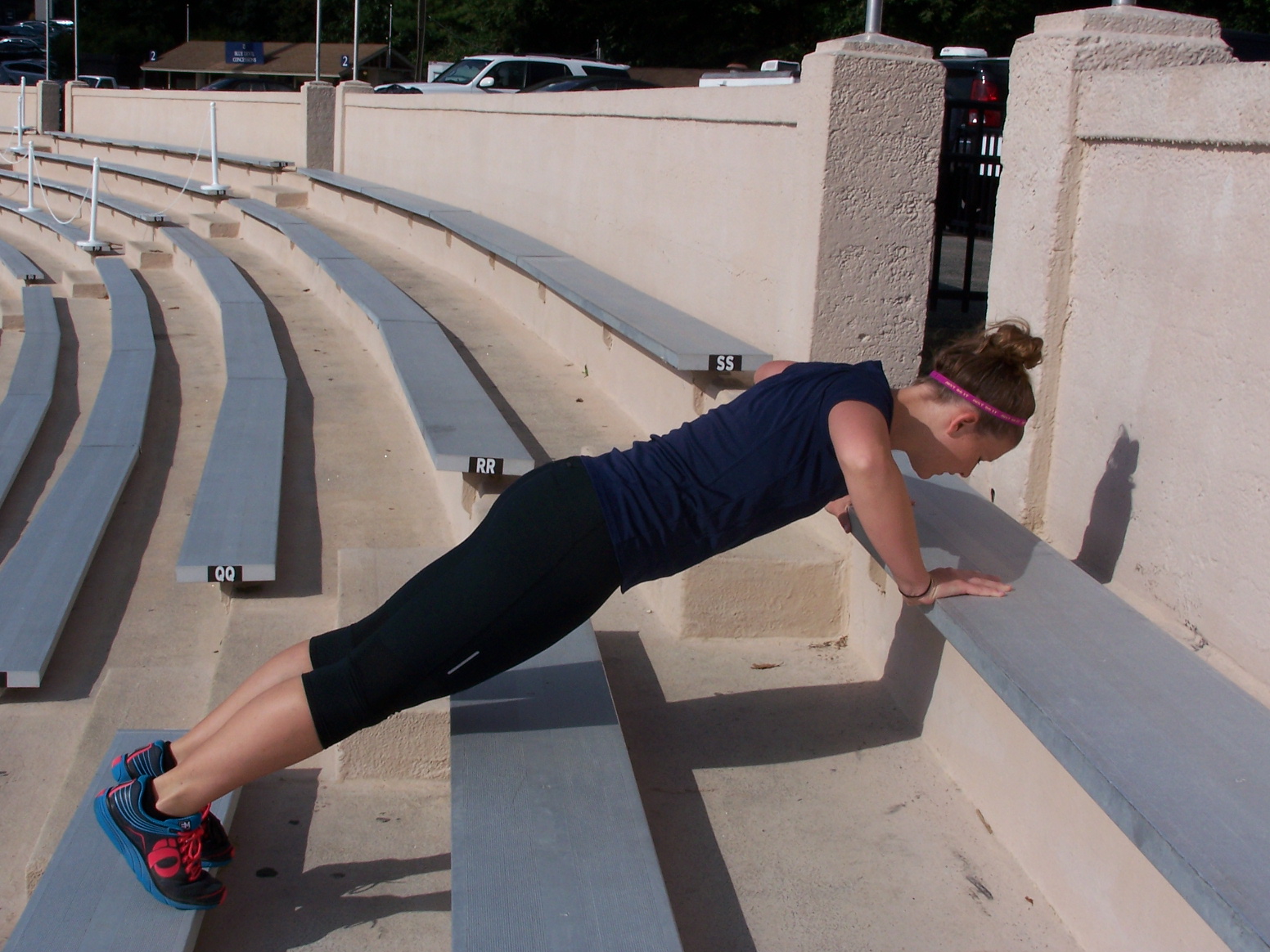 Duke Fitness & Wellness Exercise of the Month Stadium Stairs