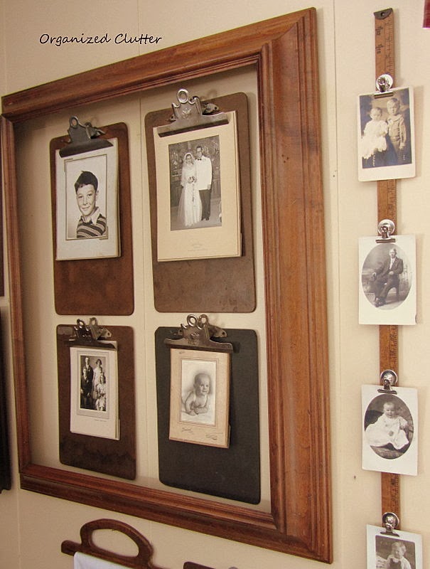 A Framed Clipboard Gallery Wall Organized Clutter