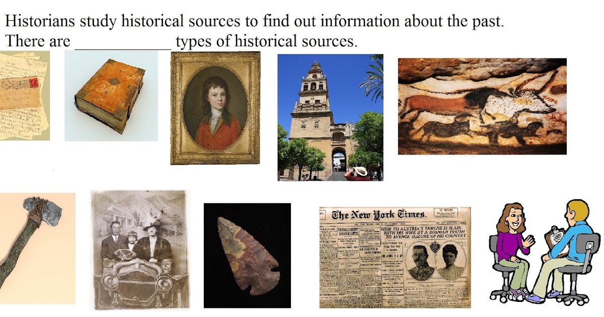 Classify these historical sources!