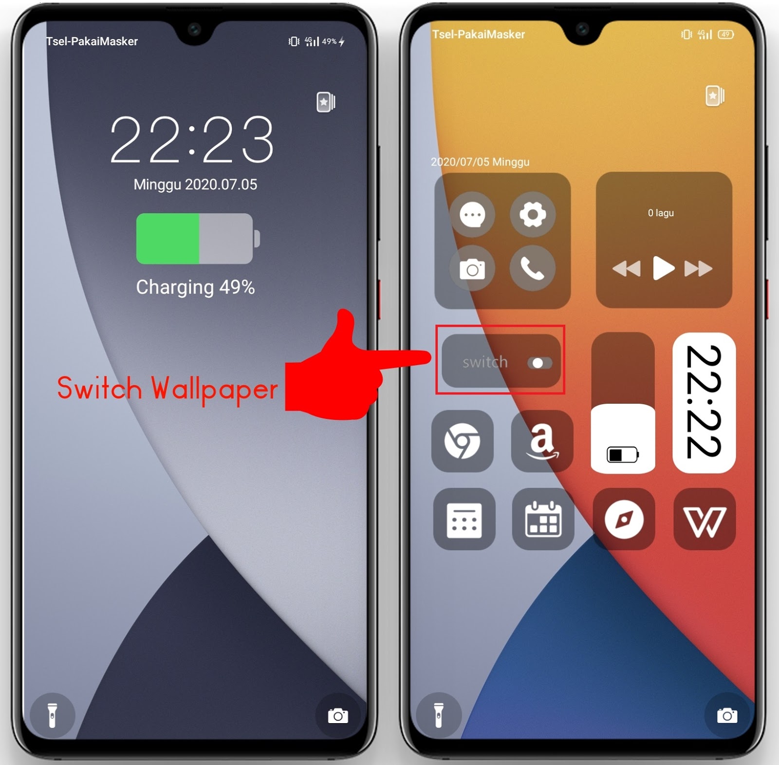 Perfect iOS 14 Themes for OPPO and Realme
