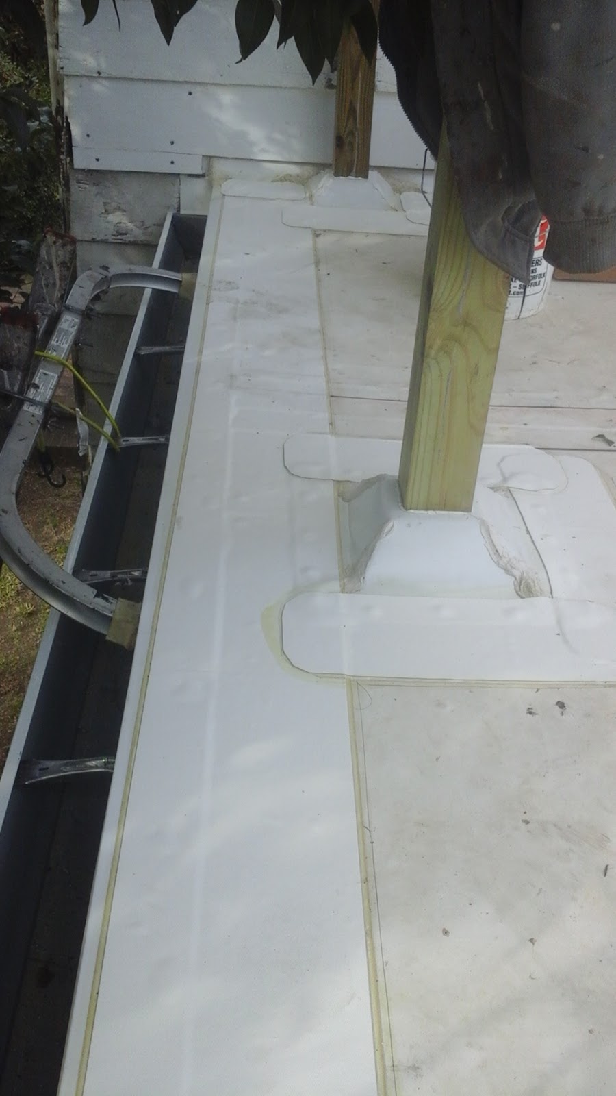 EPDM roof 60 mill white