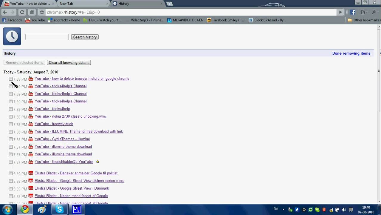Google Chrome version history