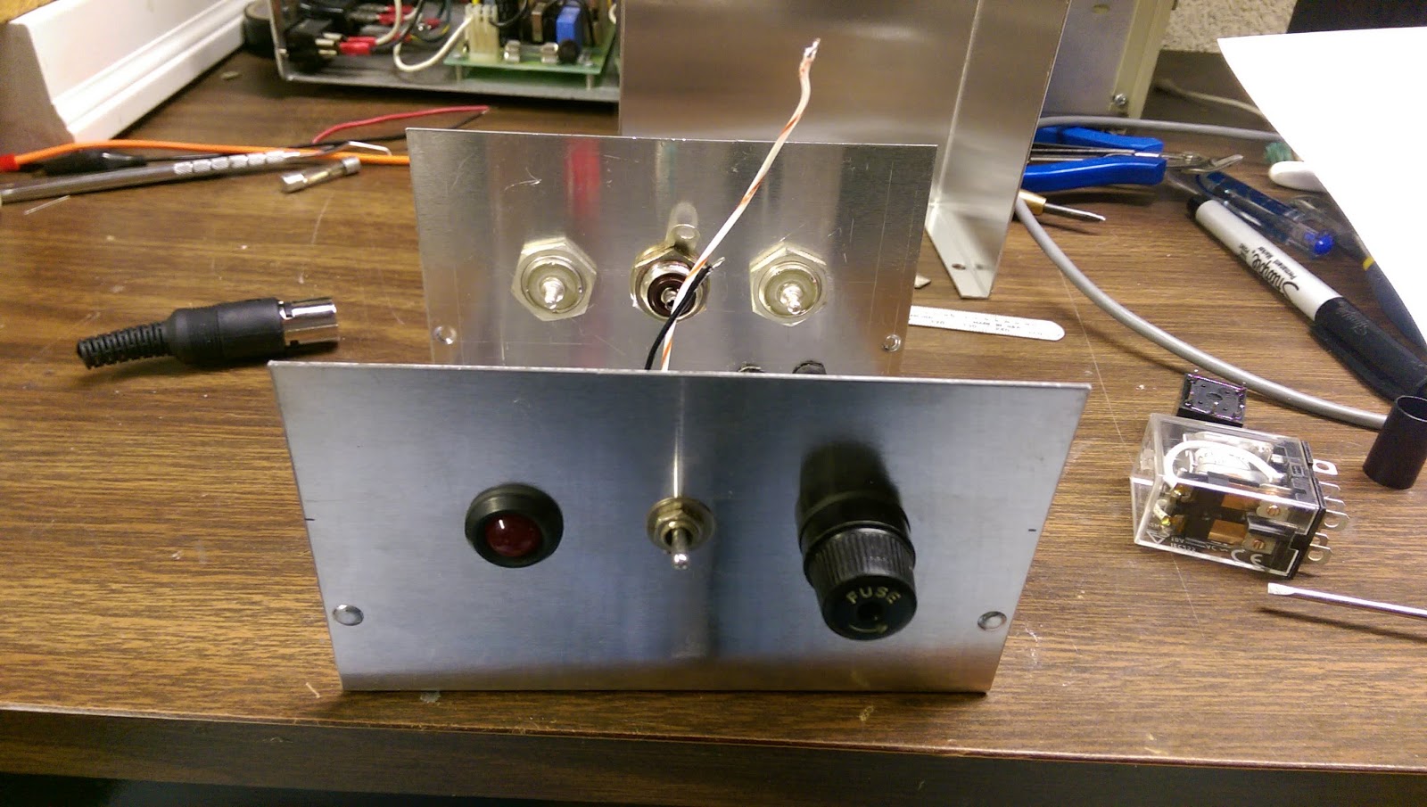 Cly Institute for Radio Research Amateur Radio Receive Antenna Relay Box