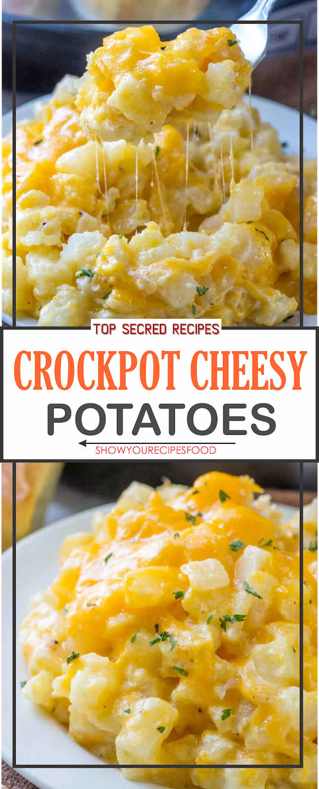 CROCKPOT CHEESY POTATOES | Show You Recipes