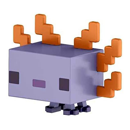 Minecraft Mob Head Minis Axolotl Adventures Figure Set : Target