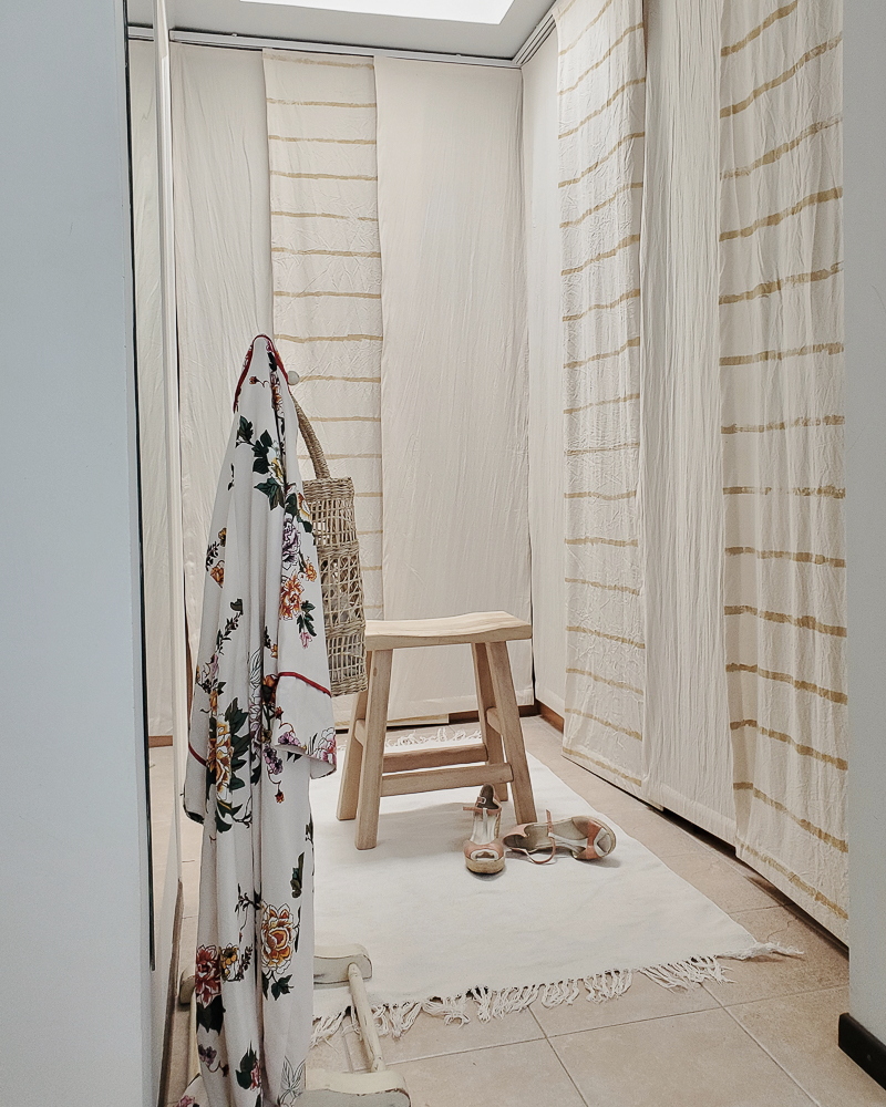 vestidor con cortinas vero palazzo