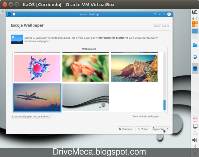 Drivemeca instalando KaOS Linux paso a paso