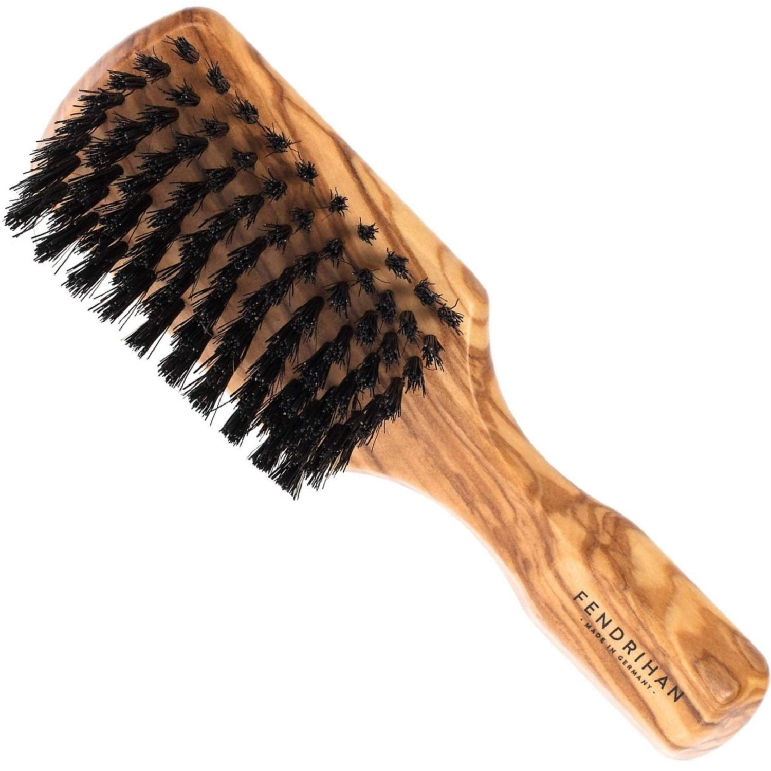 Fendrihan Men's Pure Boar Bristle Real Olivewood