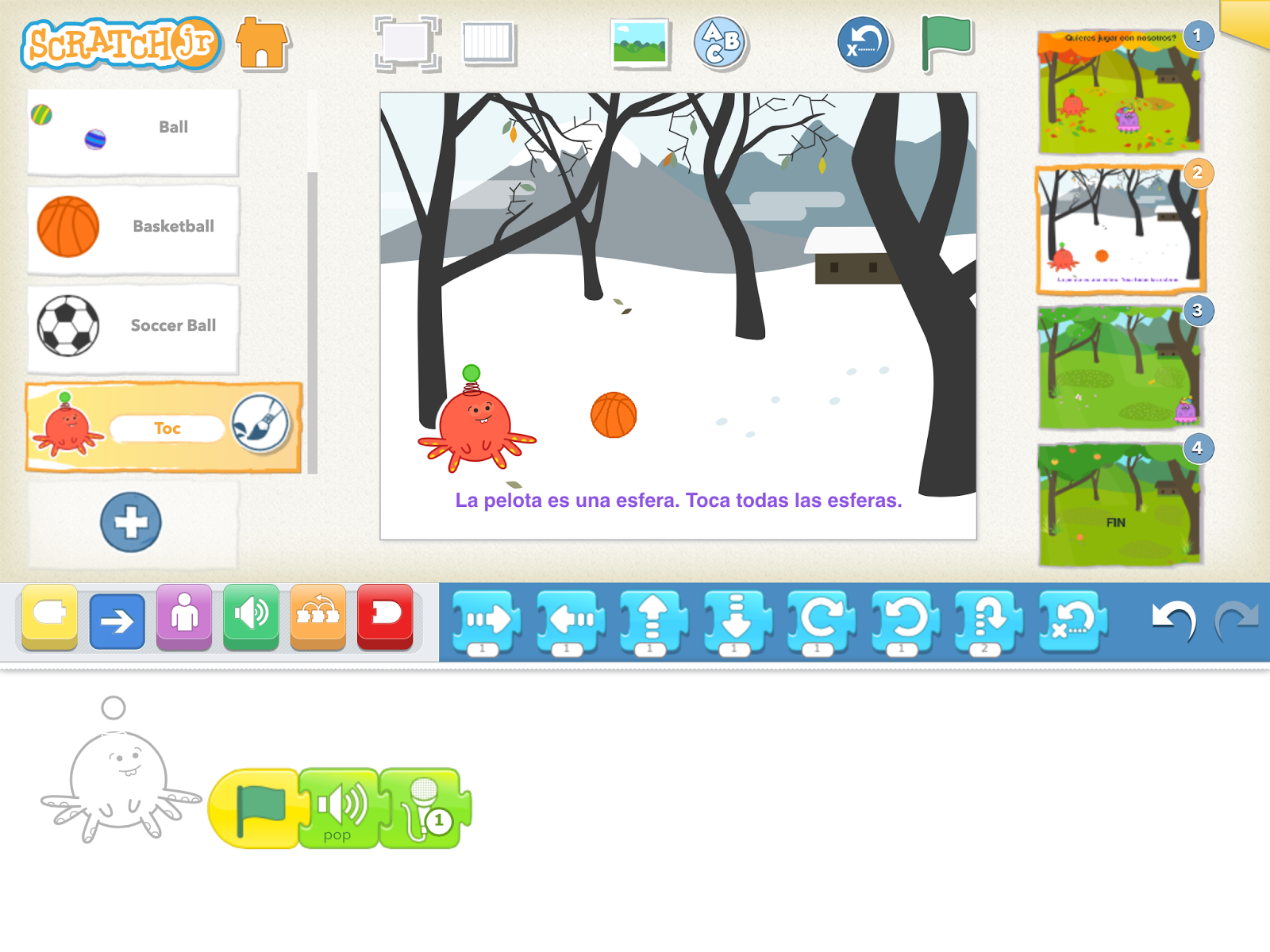 EduInnovAndo: TERCER RETO: profundizando en Scratch