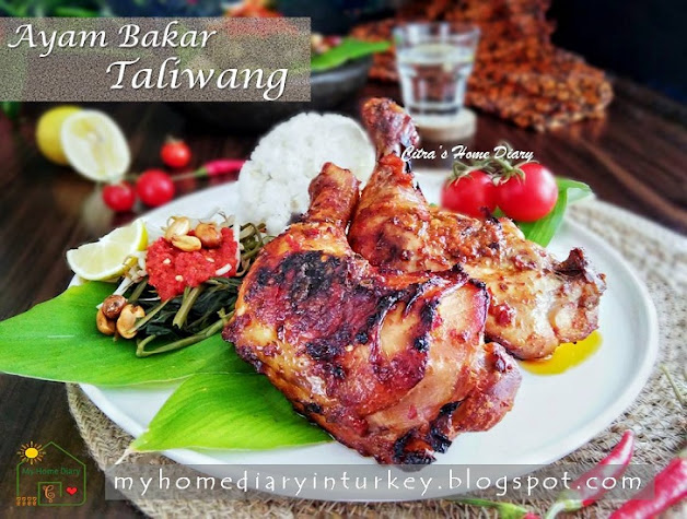 AYAM BAKAR TALIWANG / INDONESIAN SPICY GRILLED CHICKEN FROM LOMBOK | Çitra's Home Diary