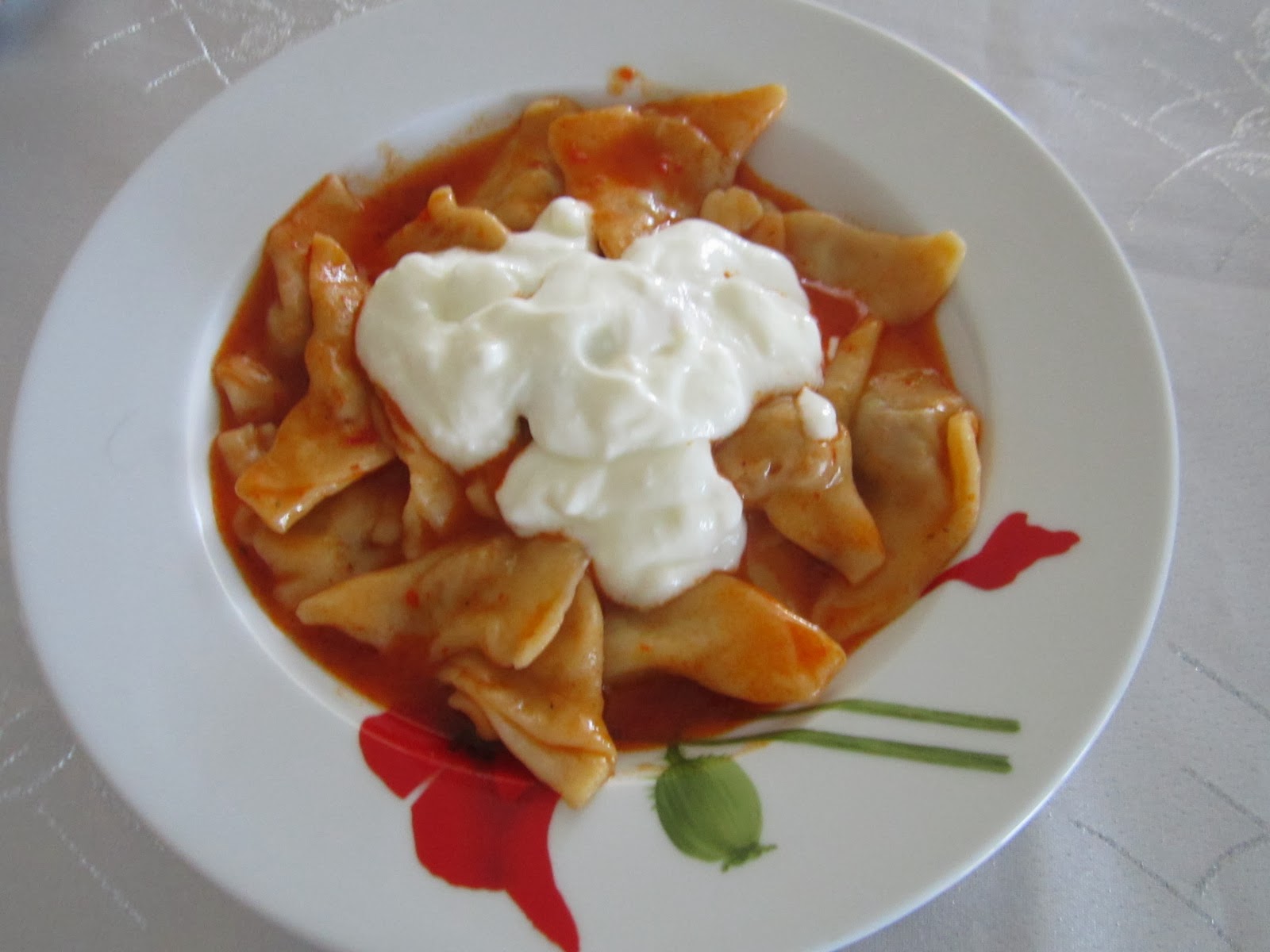 Yemek Fikirlerim Etli Mantı ( Konya Usulü)