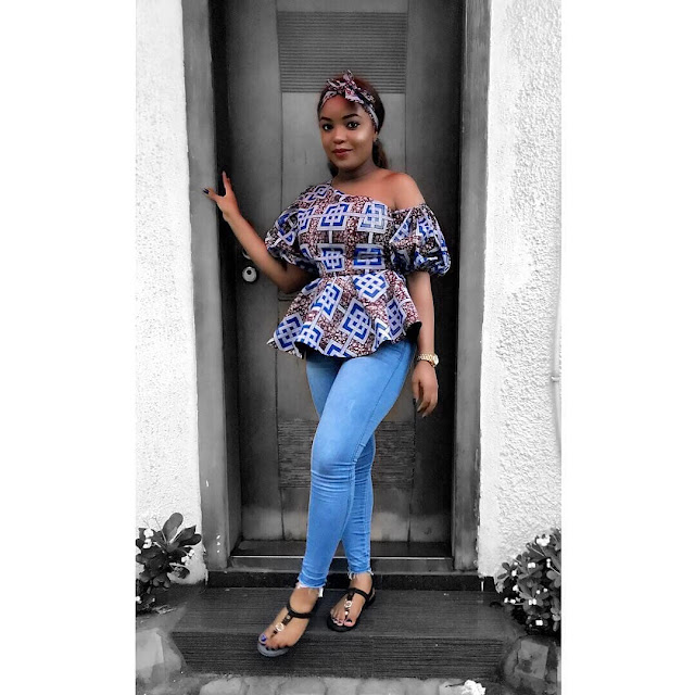 african print skirt and top styles