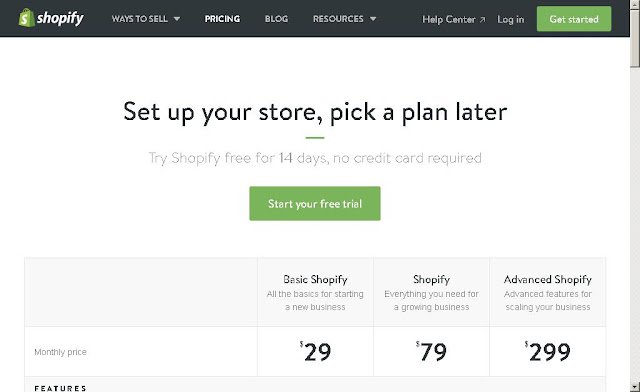 Shopify Pricing
