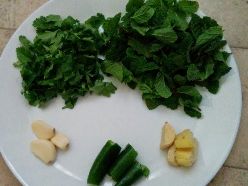 Green Raita Chutney Recipe Yummy Traditional