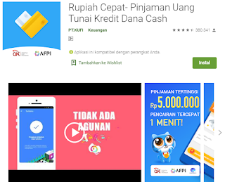 Rupiah Cepat- Pinjaman Uang Tunai Kredit Dana Cash - IKAN ...