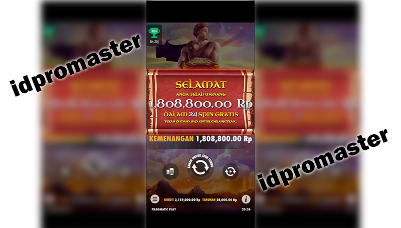 Akun resmi IDPROMASTER hack SLOTGAME Pragmatic PRO hanya di sini !! Akun resmi IDPROMASTER hack SLOTGAME Pragmatic PRO hanya di sini !!