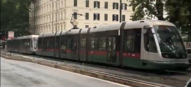 La rete tram di Roma