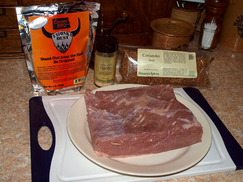 Pellet Smoker Cooking Tatonka Pastrami