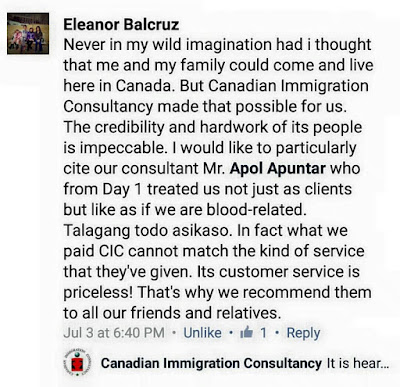 Live and Work in Canada: Testimony from Ms. Leah Balcruz