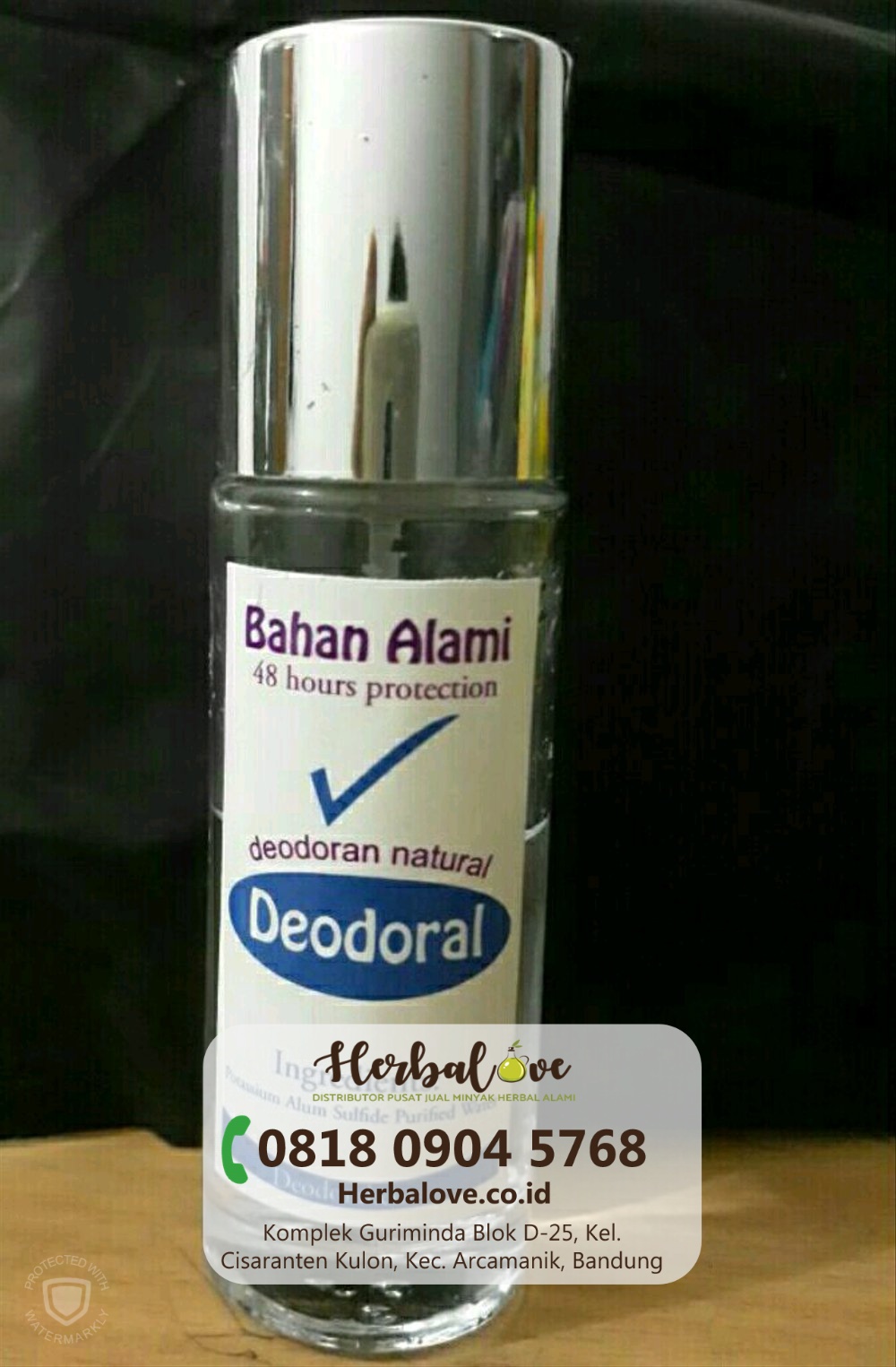 distributor deodorant alami deodoral Medan