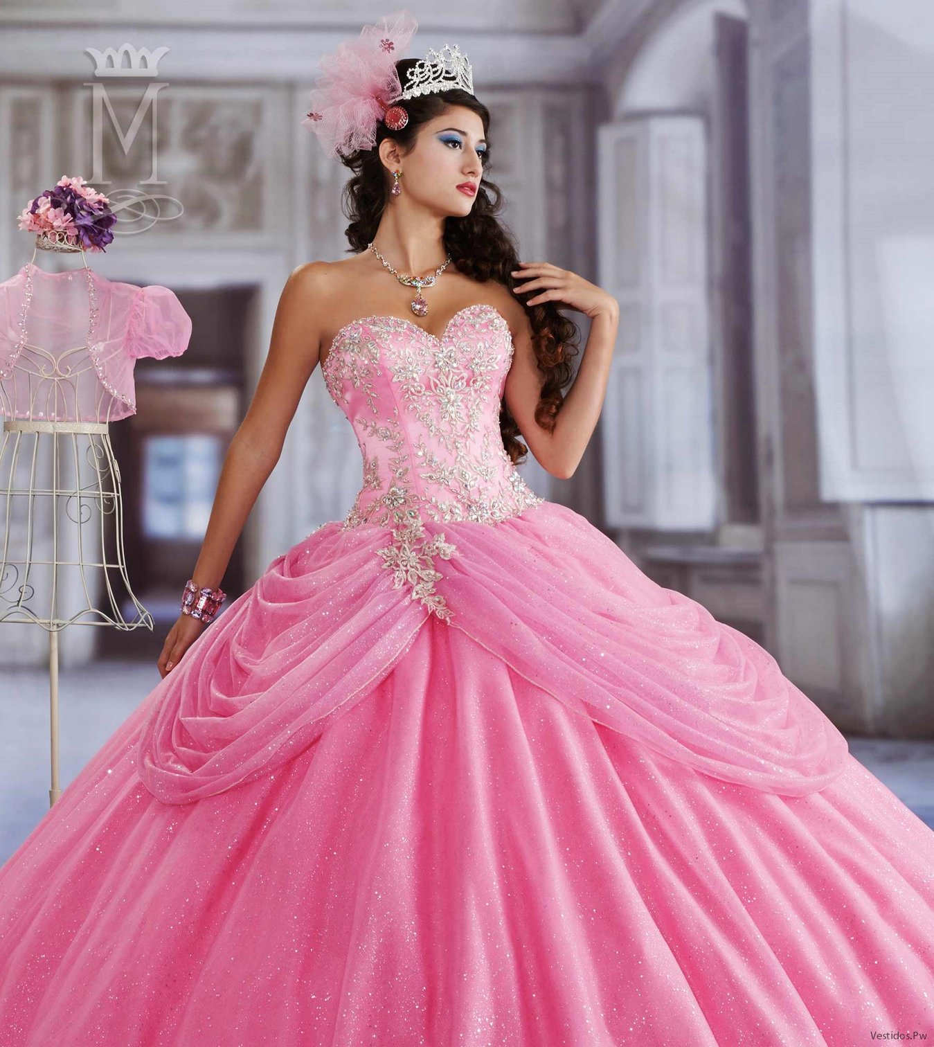 Vestidos de xv Rosa Pastel ¡Especial 18 para Quinceañeras! | Moda 2019 - 2020