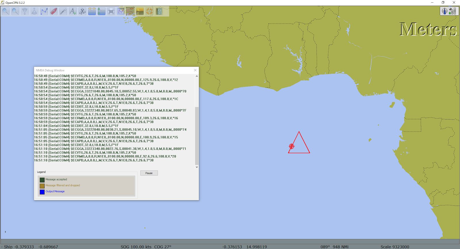 Tech Simpilot boat autopilot simulator for Arduino