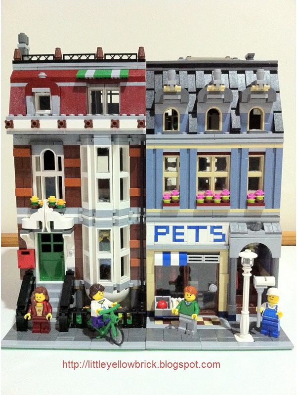 Little Yellow Brick A Lego Blog Our sixth Lego project 10218 Pet Shop