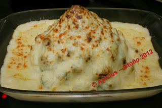  Romanescu con <strong>bechamel</strong> al <strong>queso</strong> 