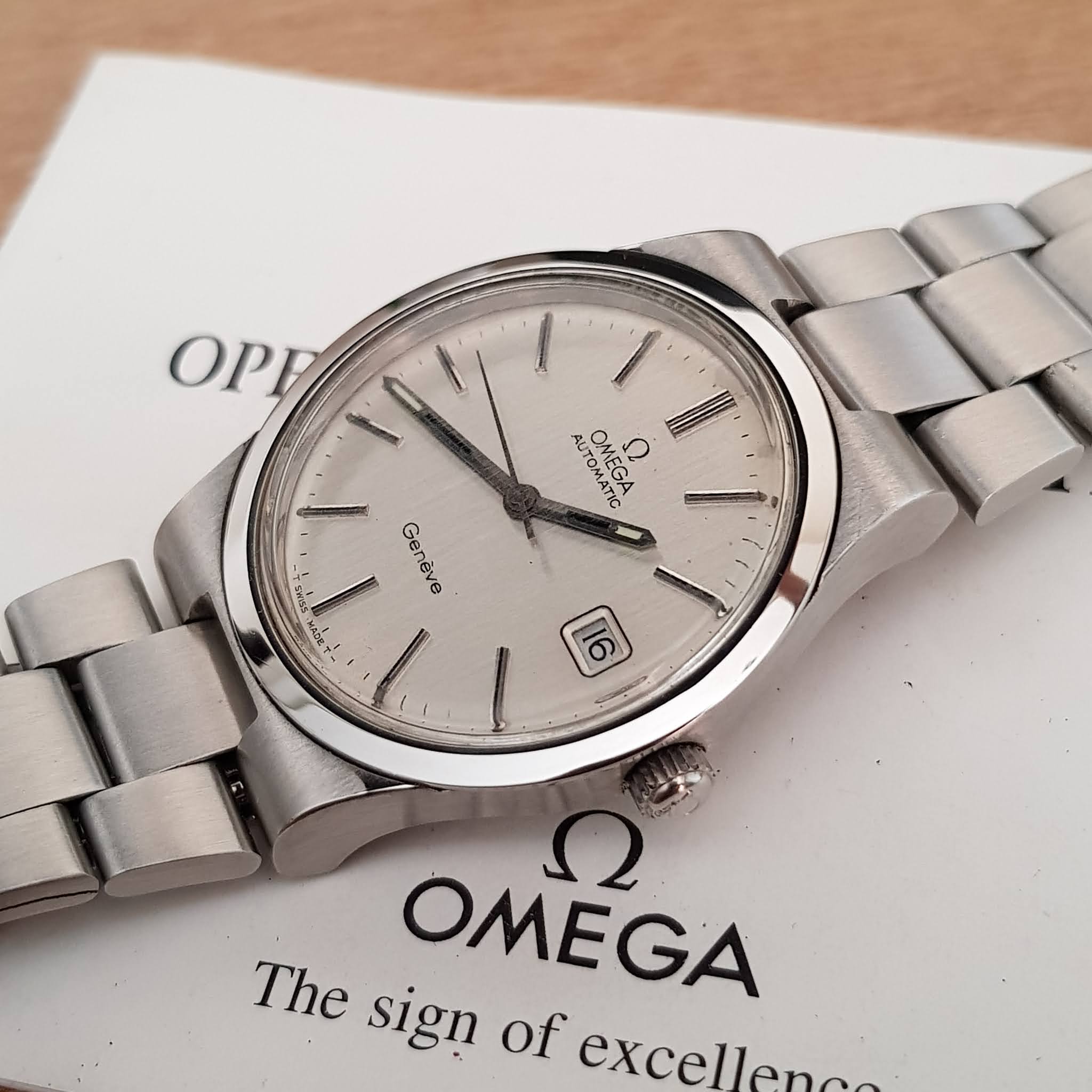 omega geneve t swiss made t