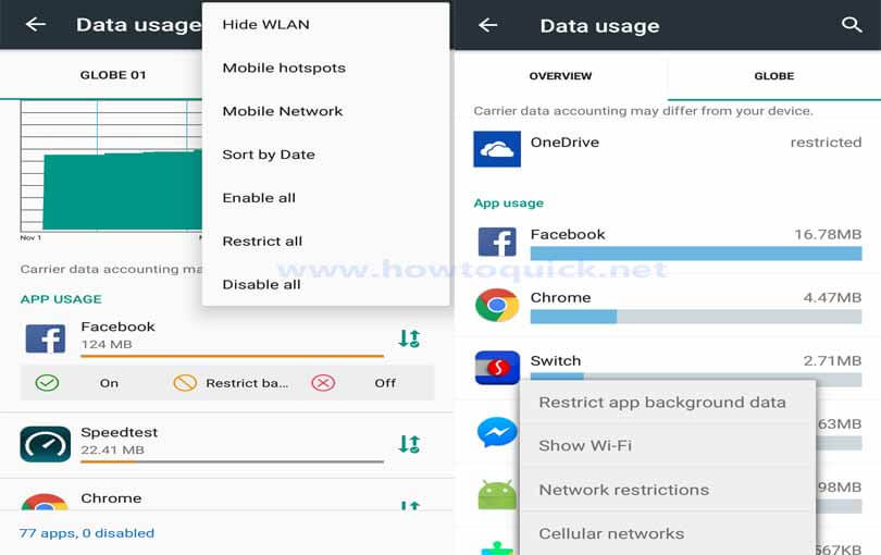 How to Save Mobile Data by Restricting Background Apps from Running