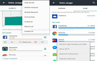 Restrict App Background Data in Android