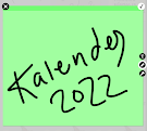 Kalender 2022