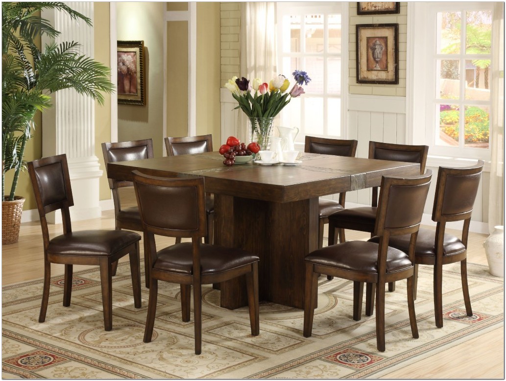 8 Seater Square Dining Table Designs