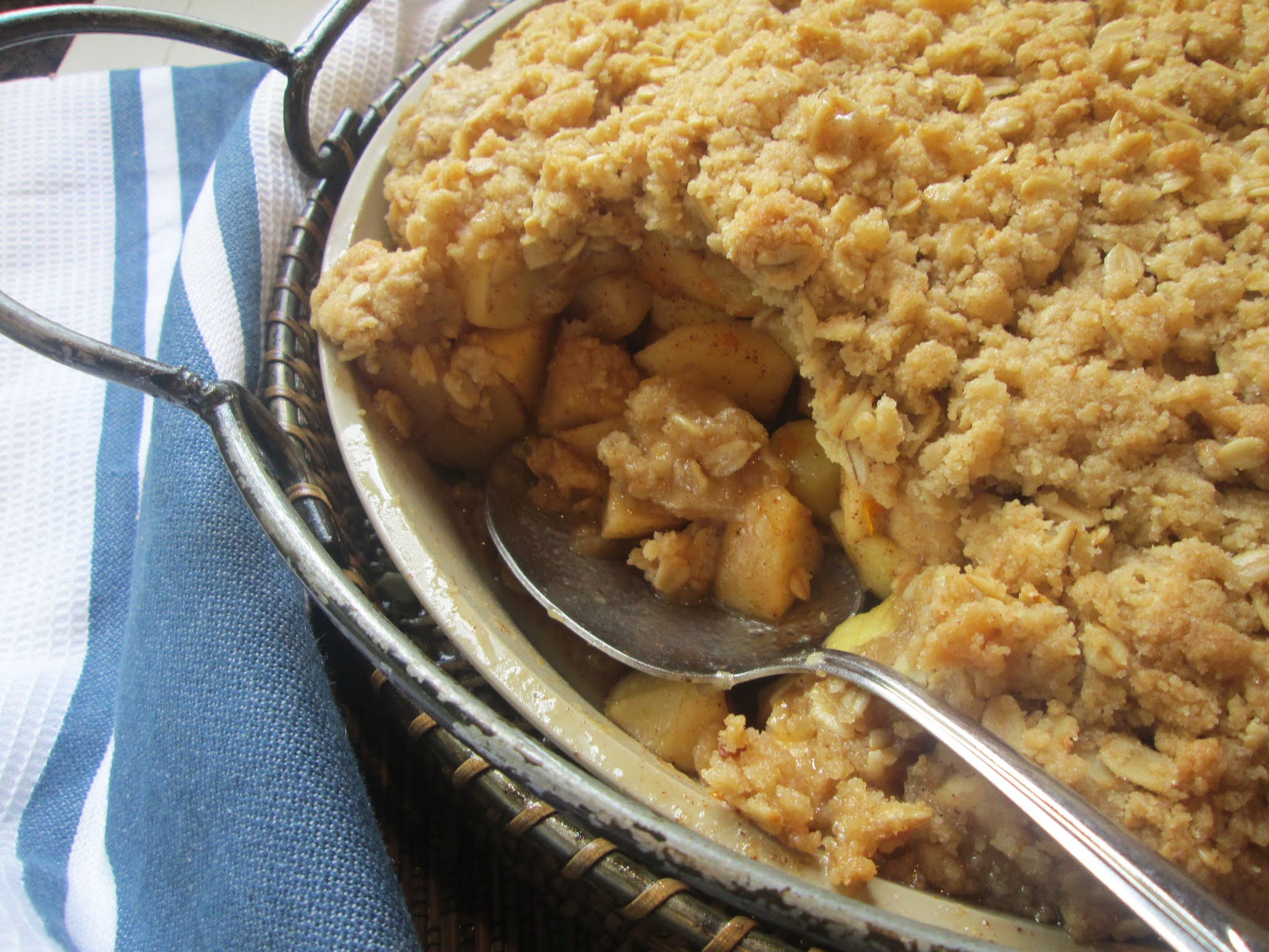 Stirring the Pot Ina Garten's OldFashioned Apple Crisp {Hooray for