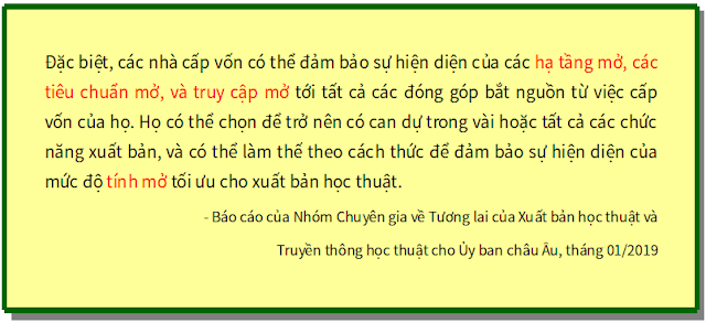 ‘Tương lai của xuất bản học thuật và truyền thông học thuật’ - bản dịch sang tiếng Việt