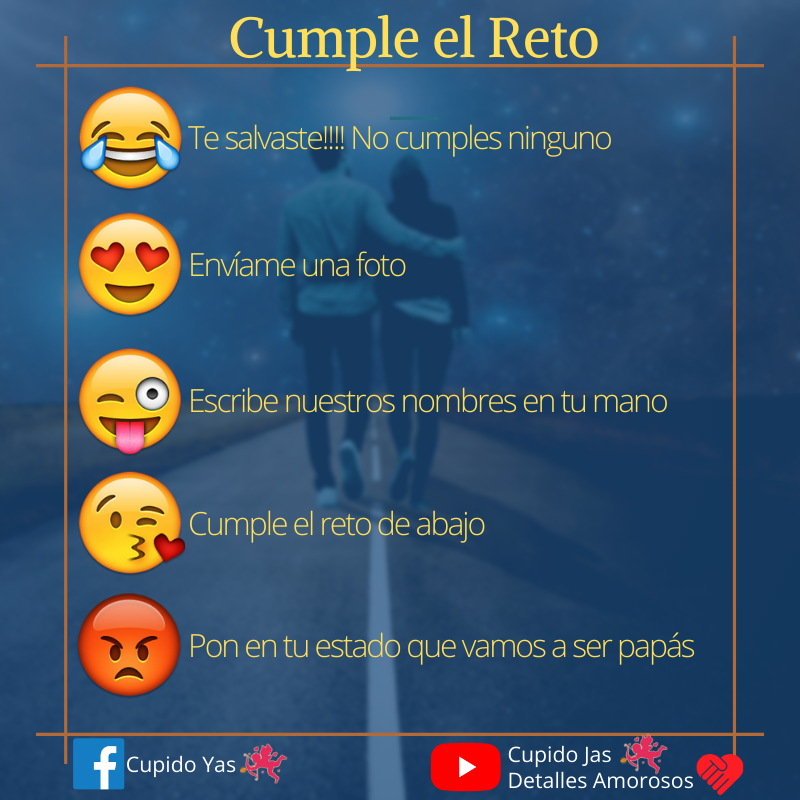 6 Retos Para Jugar Con Tu Pareja Por Whatsapp #Retos #Parejas