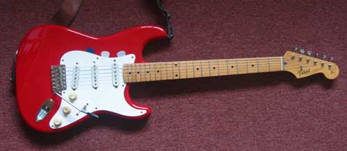 Ian edmundson's Tokai guitar