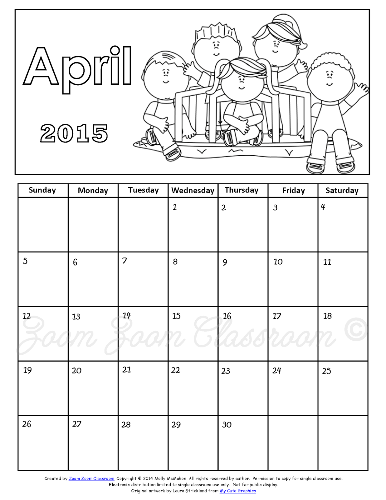 Lessons by Molly: free-school-calendar