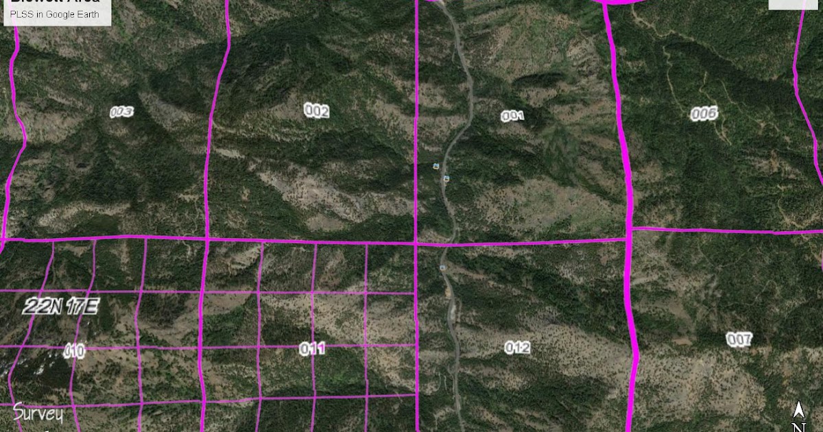Washington State Miner How to Display Sections and Townships in Google