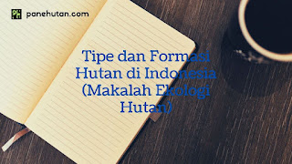 Tipe dan Formasi Hutan di Indonesia (Makalah Ekologi Hutan) Tipe dan Formasi Hutan di Indonesia (Makalah Ekologi Hutan)