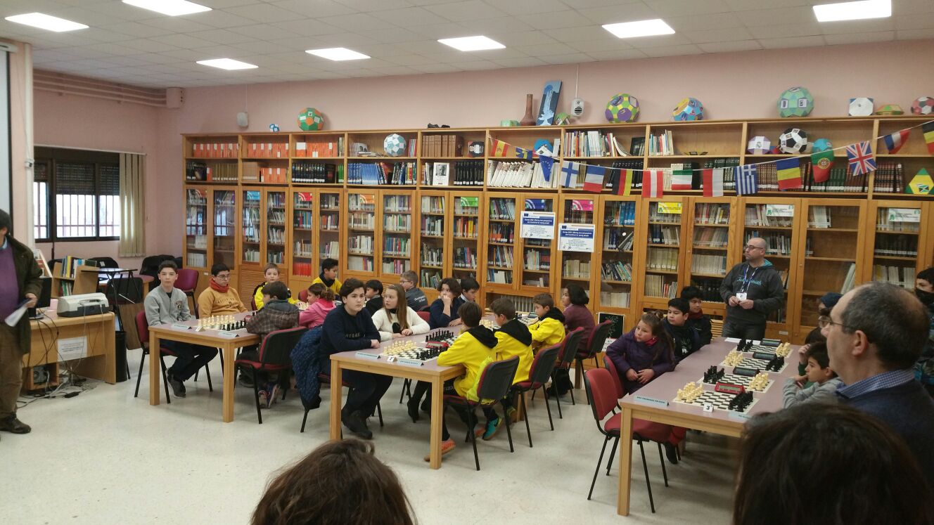 Club Ajedrez Dama de Baza El CEIP Ciudad de Baza ganador del Interescolar por Equipos