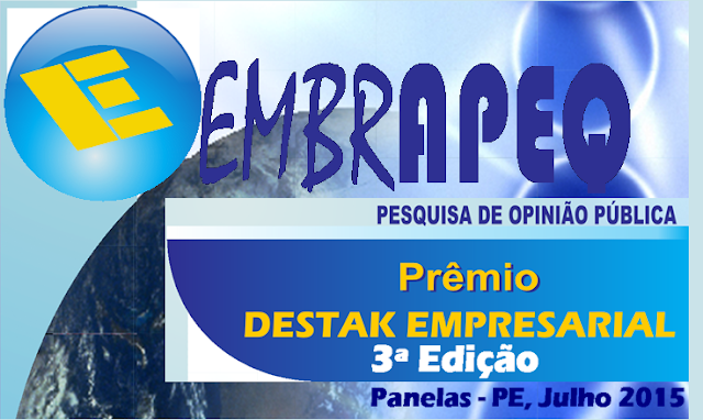 Prêmio Destak Empresarial 2015 em Panelas (PE) Prêmio Destak Empresarial 2015 em Panelas (PE)
