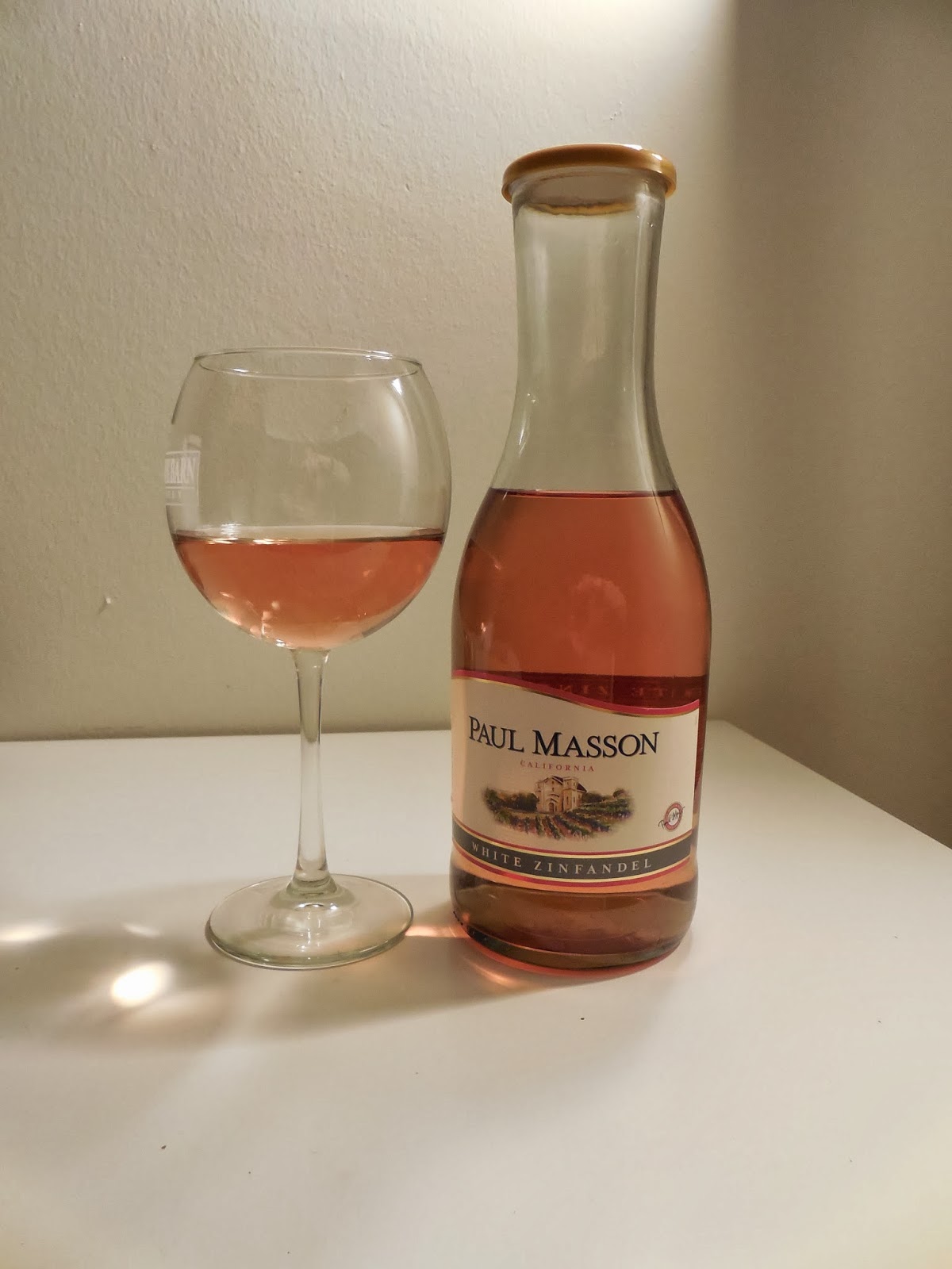 One Bottle at a Time Paul Masson White Zinfandel
