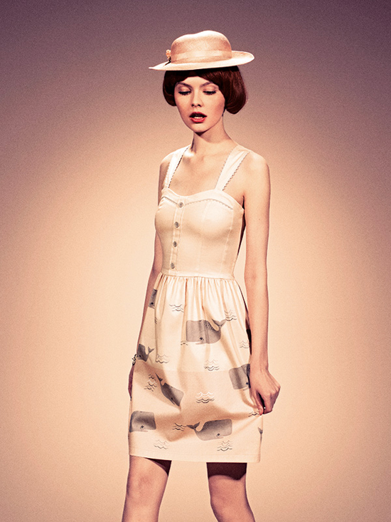 Lazzari's 2012 Spring/Summer collection - 60's fashion styling 