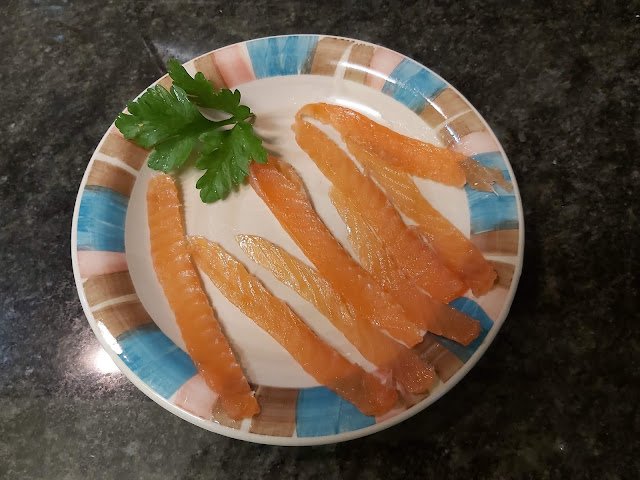 Salmón ahumado casero