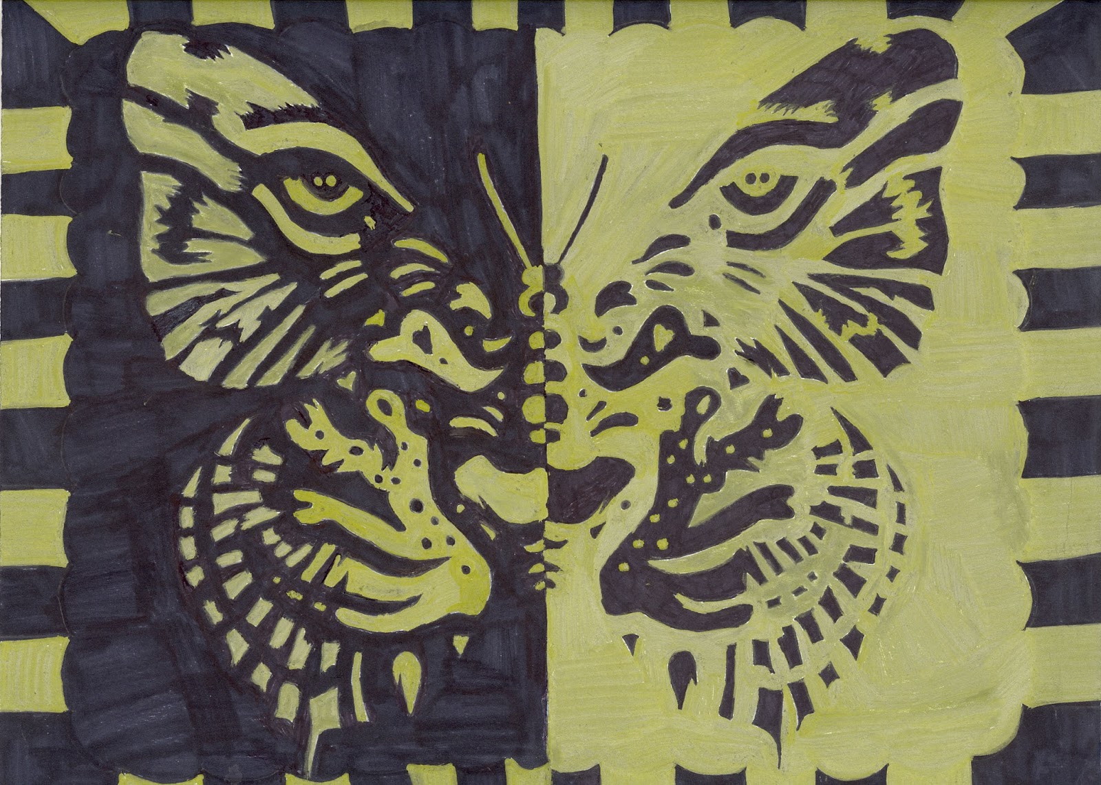 POSITIVE/NEGATIVE BUTTERFLY ASSIGNMENT